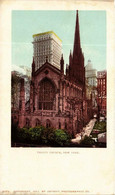 CPA AK Trinity Church NEW YORK CITY USA (769852) - Churches