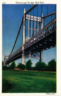 CPA AK Triborough Bridge NEW YORK CITY USA (790120) - Brücken Und Tunnel