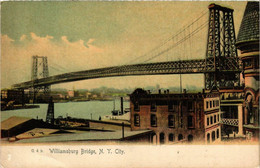 CPA AK Williamsburg Bridge NEW YORK CITY USA (790228) - Bridges & Tunnels