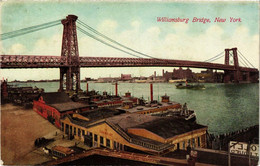 CPA AK Williamsburg Bridge NEW YORK CITY USA (790232) - Bridges & Tunnels