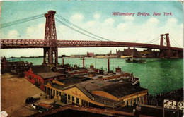 CPA AK Williamsburg Bridge NEW YORK CITY USA (790268) - Bridges & Tunnels