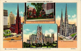 CPA AK Famous Churches Of NEW YORK CITY USA (790318) - Kerken
