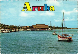 CPM AK Harbour View With Famous Extended Bali Floating Rest. ARUBA (750309) - Aruba