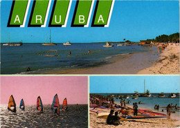 CPM AK Beach Scenes & Windsurf ARUBA (750328) - Aruba
