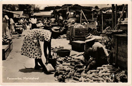 CPA AK PARAMARIBO Markttafréel SURINAME (750374) - Surinam