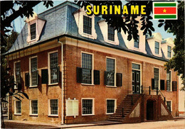 CPM AK Hof Van Justitie Greetings From Suriname SURINAME (750497) - Suriname