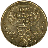 30-2376 - JETON TOURISTIQUE MDP - Haribo - Le Musée Du Bonbon 20 Ans - 2016.2 - 2016