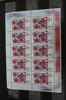 Deutschland 1998, Olympische Winterspiele Nagano 1998, Kleinbogen, Zehnerbogen, MiNr 1969, MNH - Winter 1998: Nagano