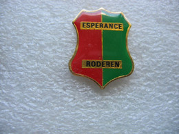 Pin's Du Club De Gymnastique "Espérance" De La Commune De RODEREN (Dépt 68) - Gymnastique