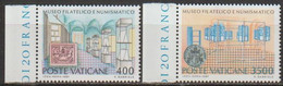 Vatikan 1987 Mi-Nr.924 - 925 ** Postfr.Philatelistisches U. Numismatisches Museum Vatikan  ( 3232)günstige Versandkosten - Neufs