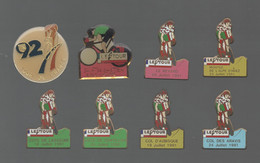 PINS PIN'S VELO CYCLISME 777 TOUR DE FRANCE COL ARAVIS REVARD LASSEUBE CHATILLON  LOT 8 PINS - Cyclisme