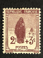 Timbre 148, Orphelins 1917, Neuf Avec Charnière *, Cote 15€ - Neufs