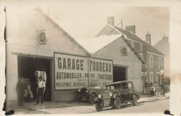 03  Gannat Carte Photo Garage Toureau Voiture Automobile - Other & Unclassified