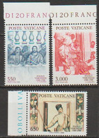 Vatikan 1988 Mi-Nr.949 -951 ** Postfr.400.Todestag Paolo Veronese (3465)günstige Versandkosten - Neufs