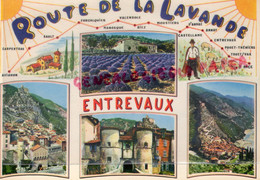 04- ENTREVAUX - ROUTE DE LA LAVANDE - Sonstige & Ohne Zuordnung