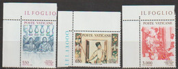 Vatikan 1988 Mi-Nr.949 -951 ** Postfr.400.Todestag Paolo Veronese (3546)günstige Versandkosten - Neufs