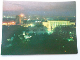 D180762  Kazakhstan Almaty Алматы  Алма-Ата / Alma-Ata 1983  Night View - Kazakhstan