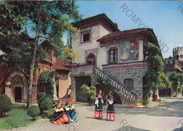 CARTOLINA  GRAZZANO VISCONTI,PIACENZA,EMILIA ROMAGNA,COSTUMI LOCALI,STORIA,CULTURA,MEMORIA,VIAGGIATA 1961 - Piacenza