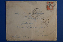 E14 I  INDO CHINA BELLE  LETTRE   1929 TONKIN   POUR PARIS   FRANCE+ CORRESPONDANCE  +   AFFRANCH INTERESSANT. - Lettres & Documents