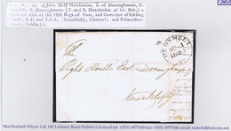 Ireland Tipperary Free Mail 1823 Cover To Earl Donoughmore At Knocklofty House With CLONMELL/82 Mileage Cds, Free Of Pos - Vorphilatelie