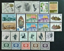 SAN MARINO 1977 ANNATA CPL.**  MNH - Annate Complete