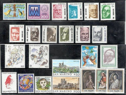 SAN MARINO 1982 ANNATA CPL.**  MNH - Annate Complete