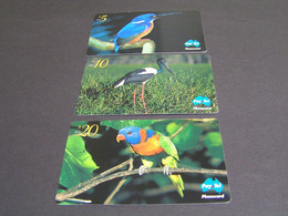 AUSTRALIA 1996 Pay Tel Bird Life Of Kakadu SET FOLNDER MIND TIRAZ 1500; - Australië