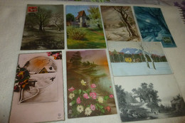 LOT DE   8 ILLUSTRATIONS..."PAYSAGES DE CAMPAGNE" ... - 5 - 99 Cartes