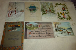 LOT DE   7 ILLUSTRATIONS..."ETRANGER" ... - 5 - 99 Cartes