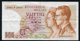 België 50 Frank 14-5- 1966 -NO: 1001 F 2989 - 50 Francs