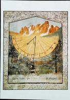 ►  Carte Postale CADRAN SOLAIRE - SUNDIAL  à Prelles  1992,     Sundial   Collection Pierre Ricou - Altri & Non Classificati