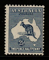 Australia SG 25  1915 2nd Wtmk Kangaroo,2,5 D Indigo,Mint Never Hinged - Ungebraucht