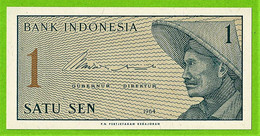 INDONESIE / 1 SEN / SATU SEN / 1964 / NEUF - Indonésie