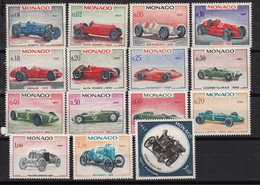 MONACO 708-21 + LP/PA/Air 91 MNH ** - Grand Prix Automobile De Monaco 1967 - Nuovi