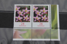 BRD; Freimarken: Blumen; 28 C; Tausendgüldenkraut; Waagerechtes Paar; MNH; MiNr. 3088 - Autres & Non Classés