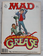 Ancien Magazine MAD N°205 Mars 1979 GREASE En Anglais - Otros Editores