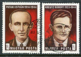 HUNGARY 1974 Resistance Fighters. Used.  Michel 3005-06 - Usado
