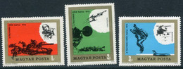 HUNGARY 1974 Army Day MNH / **.  Michel 2982-84 - Ungebraucht