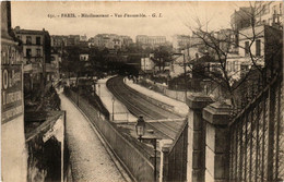 CPA AK PARIS 20e Menilmontant. Vue D'ensemble (537959) - Arrondissement: 20