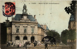 CPA AK PARIS 20e Mairie Du XX Arrondissement (537964) - Arrondissement: 20