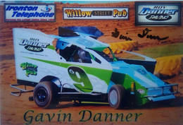 Gavin Danner ( American Race Car Driver) - Handtekening