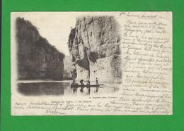 CARTES POSTALES GORGE DU TARN écrite à SAINTE ENIMIE - Autres & Non Classés