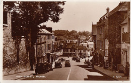 337 - Real B&W Photo RPPC - England Arundel - High Street Cars – Written 1961 Stamp Postmark – Excellent Condition - Arundel