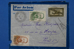 V1 INDO CHINA BELLE LETTRE  1946 COCHINCHINE POUR  PARIS  FRANCE  +INDOCHINE  AFFRANCH. PLAISANT - Luchtpost