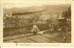 CP De REMICH S/Moselle " Vallée De La Moselle ( Vue Prise De L'hotel Belle-vue) " - Remich