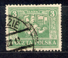 Polska Polen Ostoberschlesien 1922, Michel-Nr. 10 O - Silesia