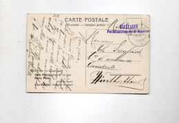 16MRC101 - SVIZZERA , Cartolina MORCLES 18/5/1909: MILITAIRE FORTIFICATIONS ST MAURICE - Poststempel