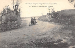 Coupe Gordon-Bennett  1905      63     Circuit D'Auvergne   Nélouzat Tournant Des 4 Routes  Hirondelle 18  (voir Scan) - Andere & Zonder Classificatie