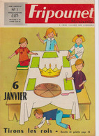 Fripounet Marisette N° 1 Du 5 Janvier 1967 Chamrousse Olympique Chambretaud Vendée Roubaix Nord - Fripounet