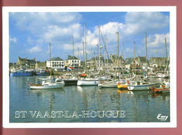 CPM 50 SAINT VAAST LA HOUGUE Le Port De Plaisance Et Le Quai Vauban - Saint Vaast La Hougue